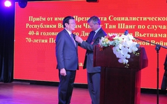 Chủ tịch nước Trương Tấn Sang tiếp lãnh đạo Tập đoàn tàu ngầm Nga