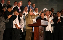 Ảnh: Các nhà lãnh đạo thế giới tưởng niệm lãnh tụ Fidel Castro
