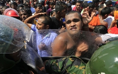 Video: Người Sri Lanka biểu tình phản đối dự án Trung Quốc