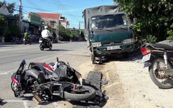 Xe tải gây tai nạn liên hoàn, người phụ nữ tử vong tại chỗ