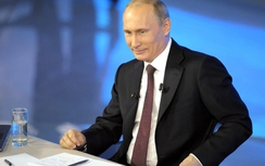 Hôm nay, Tổng thống Putin trả lời trực tuyến 1,3 triệu câu hỏi