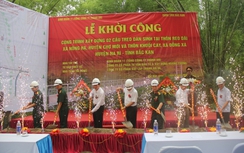 Khởi công 2 cầu treo dân sinh tại tỉnh Bắc Kạn