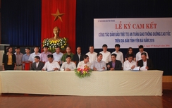 Yên Bái ký cam kết đảm bảo ATGT cao tốc Hà Nội-Lào Cai