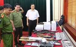 Kho vũ khí của trùm ma túy bắn trả công an Lạng Sơn
