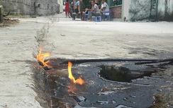 Thủ phạm khiến 11 giếng nước ở Quảng Ninh... cháy ngùn ngụt