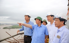 Phó Thủ tướng kiểm tra tiến độ cao tốc Hạ Long - Hải Phòng
