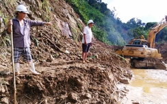 Đảm bảo giao thông thông suốt tại các tuyến đường bị sạt lở