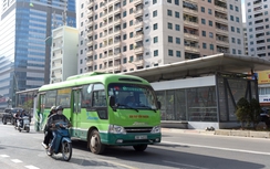 Lấn làn ưu tiên của buýt nhanh BRT sẽ bị phạt nguội