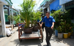 Sở GTVT TP.HCM tặng cây xanh cho xã đảo Thạnh An, Cần Giờ