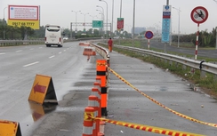 Ngày 21/1, xe máy được chạy một đoạn trên cao tốc Long Thành-Dầu Giây