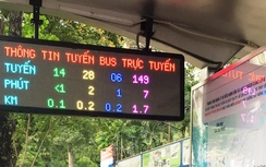 Bảng thông tin trực tuyến về các tuyến buýt lần đầu ra mắt
