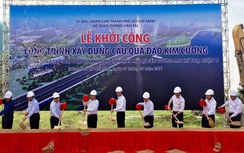 TP.HCM: Khởi công xây cầu 500 tỷ qua đảo Kim Cương
