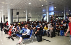 Khách đến sân bay Tân Sơn Nhất tăng kỷ lục ngày cao điểm Tết