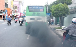 TP.HCM tập trung kiểm tra quy chuẩn khí thải của xe buýt, xe tải