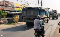 Cấm ô tô trên đường Nguyễn Duy Trinh, Q.2 để xây cống thoát nước