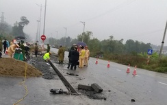 Ô tô đâm nhóm công nhân làm đường ở Hà Giang, 5 người chết