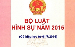 Hoãn thi hành Bộ luật Hình sự 2015