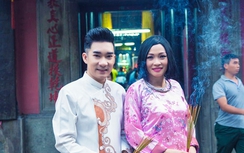 Quang Hà, Phương Thanh đầu năm đi lễ chùa cầu bình an