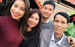Hoa hậu Phạm Hương tâm sự xúc động trong Ngày của Cha