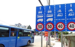 Trước 1/3, gỡ hết biển báo 50km/h ở đường đôi