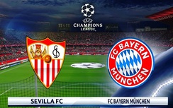 Xem trực tiếp trận Sevilla vs Bayern, tứ kết Champions League ở đâu?