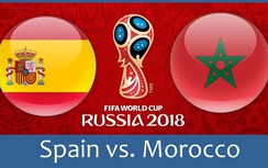 Dự đoán kết quả trận Tây Ban Nha vs Ma Rốc, World Cup 2018