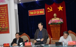 Phó Thủ tướng: Cà Mau không được chủ quan phòng tránh bão Tembin