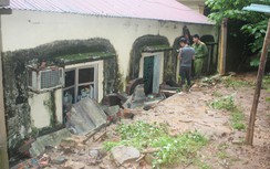 Sập tường nhà trong trụ sở UBND tỉnh, ba công an bị thương
