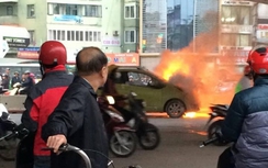 Chevrolet Spark phát hỏa ở Hà Nội: Làm sao chống cháy xe?