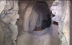 Hé lộ bí mật bên trong mê cung đường hầm của IS