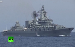Nga tung hàng loạt siêu tàu chiến áp sát Syria