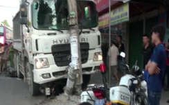 Hiện trường xe tải gây tai nạn ở Biên Hòa