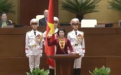 Video: Bà Nguyễn Thị Kim Ngân tuyên thệ nhậm chức Chủ tịch Quốc hội