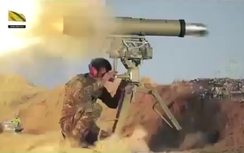 Khoảnh khắc lính Iraq nã tên lửa tan xác phiến quân IS