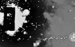Video:Màn dội bom lên IS như "pháo hoa" của không quân Syria