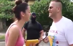 Video: Sốc chàng trai dùng quân khủng bố... cầu hôn bạn gái