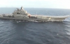 Chiến cơ Nga xuất kích từ tàu sân bay khủng diệt IS