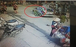 Video taxi kẹp tay, kéo lê Thiếu tá Công an trên đường La Thành