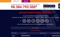 Chưa tìm ra người trúng giải, Vietlott nâng mức thưởng lên hơn 98 tỷ