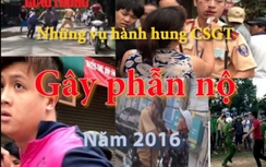 Video: CSGT bị hành hung gây phẫn nộ nhất năm 2016