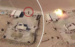 Video:Xe bom IS nổ tung trước khi lao vào căn cứ quân Iraq