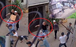 Video: 20 côn đồ dùng hung khí đánh đập nhóm công nhân ở TP.HCM