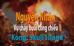 Video: Nguyên nhân vụ cháy tại buổi công chiếu phim "Kong: Skull Island"