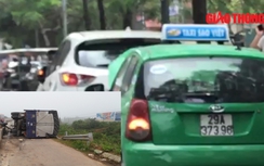 Truyền hình GT: Hàng loạt ô tô đỗ "lách luật" bằng đèn khẩn cấp