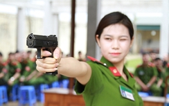 Video: Mãn nhãn màn luyện tập bắn súng, võ thuật của học viên CSND