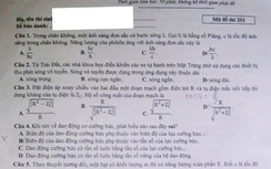 Đề thi, hướng dẫn giải môn Vật Lý thi THPT Quốc gia 2017