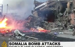 Video: Cảnh Somalia rung chuyển vì đánh bom kép, hơn 500 người thương vong