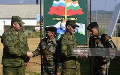 Nga và Ấn Độ triển khai ba binh chủng rầm rộ tập trận chung