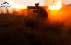 Video: Phiến quân phóng tên lửa tấn công hai xe tăng của quân Syria