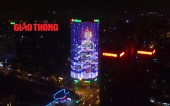 Video: Tòa nhà phát sáng độc đáo giữa Hà Nội gây "sốt" dân mạng